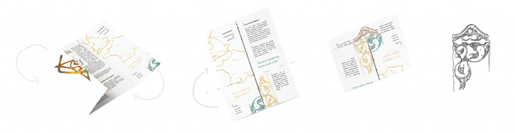 pliage flyer les arts celtes