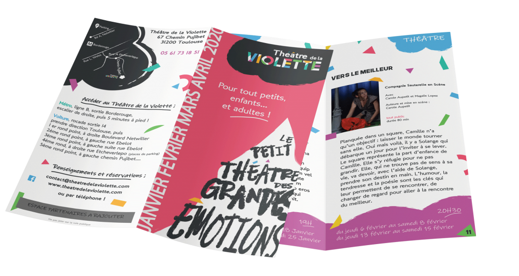 programme pour le Théâtre de la Violette