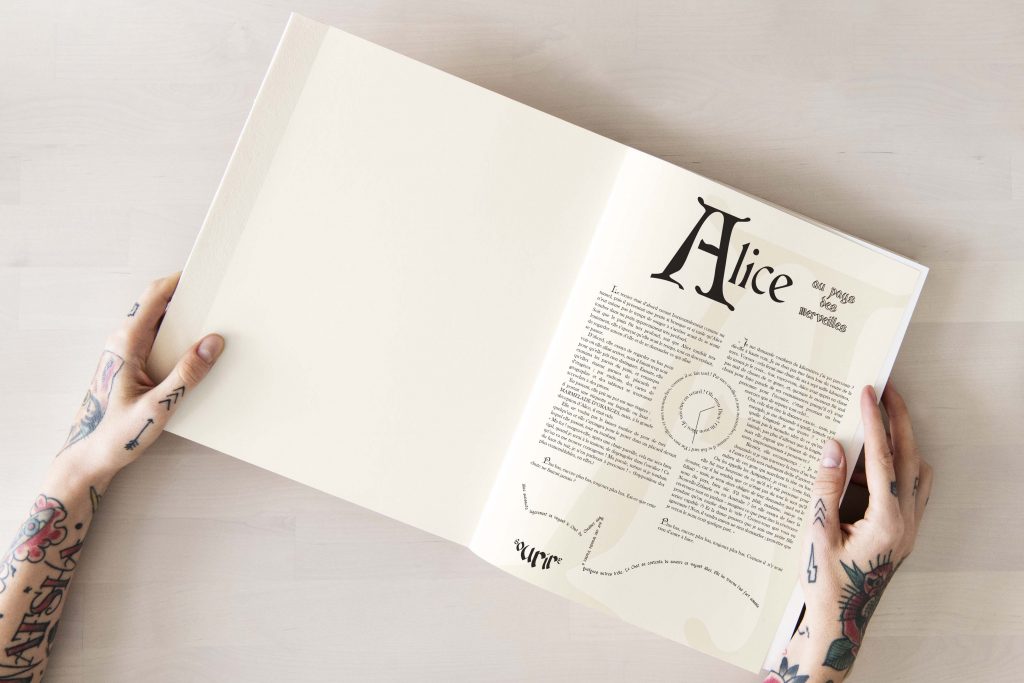 typographie Alice