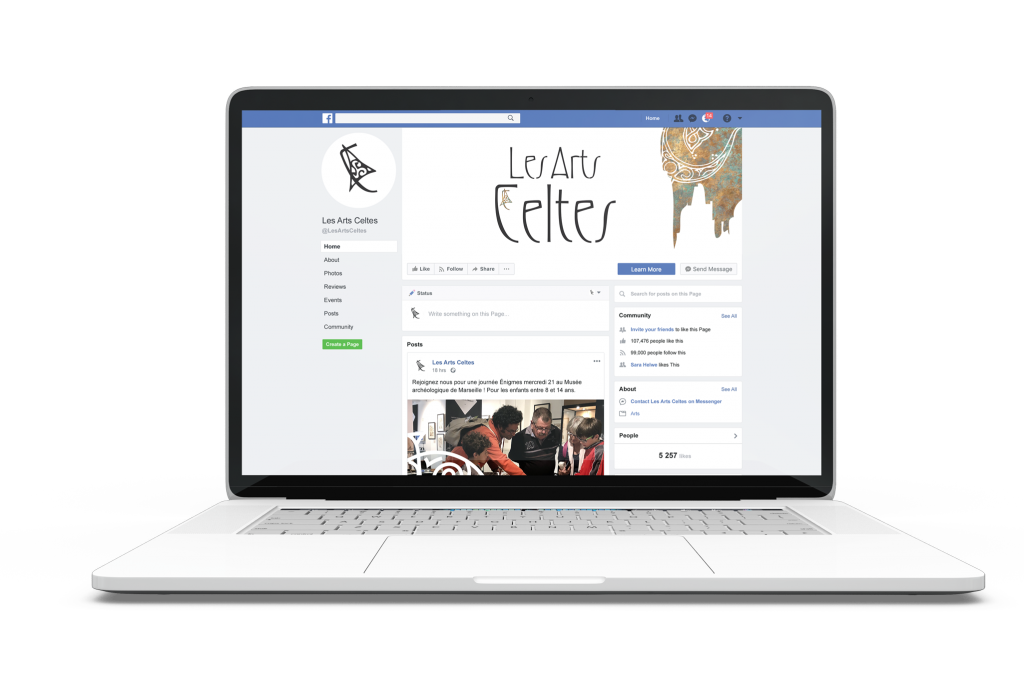 facebook les arts celtes